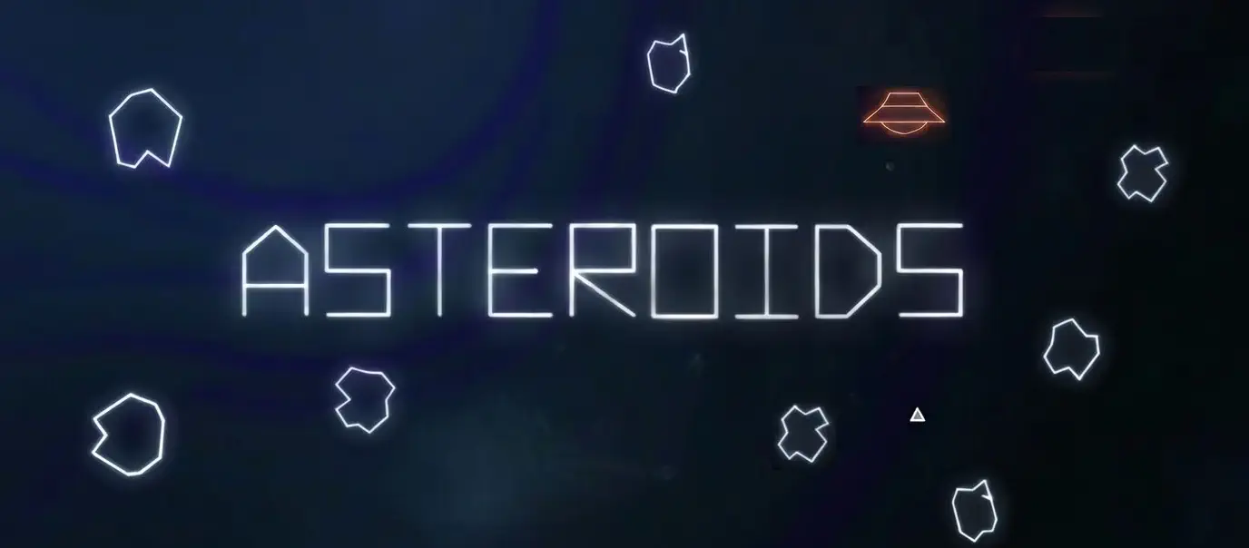 The Classic Asteroids Arcade Game