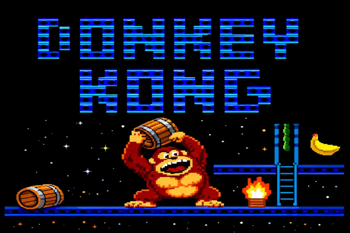 Donkey Kong feature image for classic arcade game