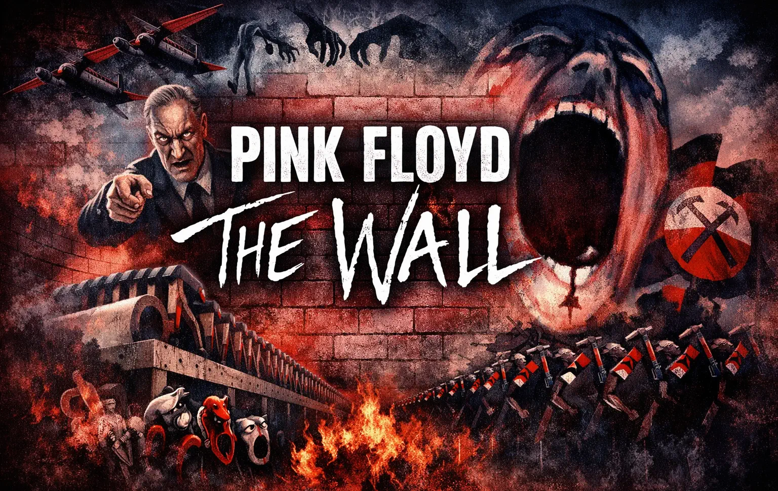 "Pink Floyd – The Wall movie: a 1982 visual exploration.